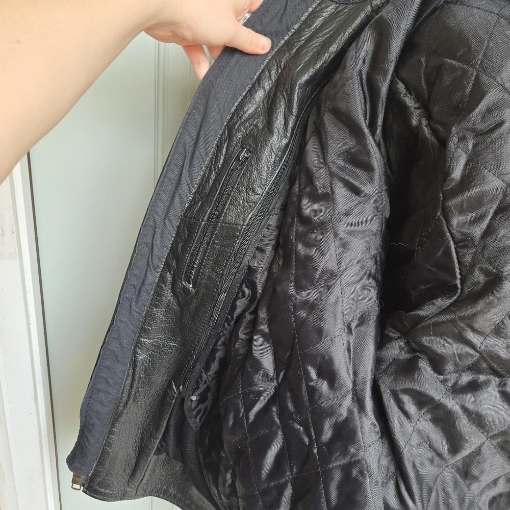 Pro-Rider Leather USA Black Leather Jacket